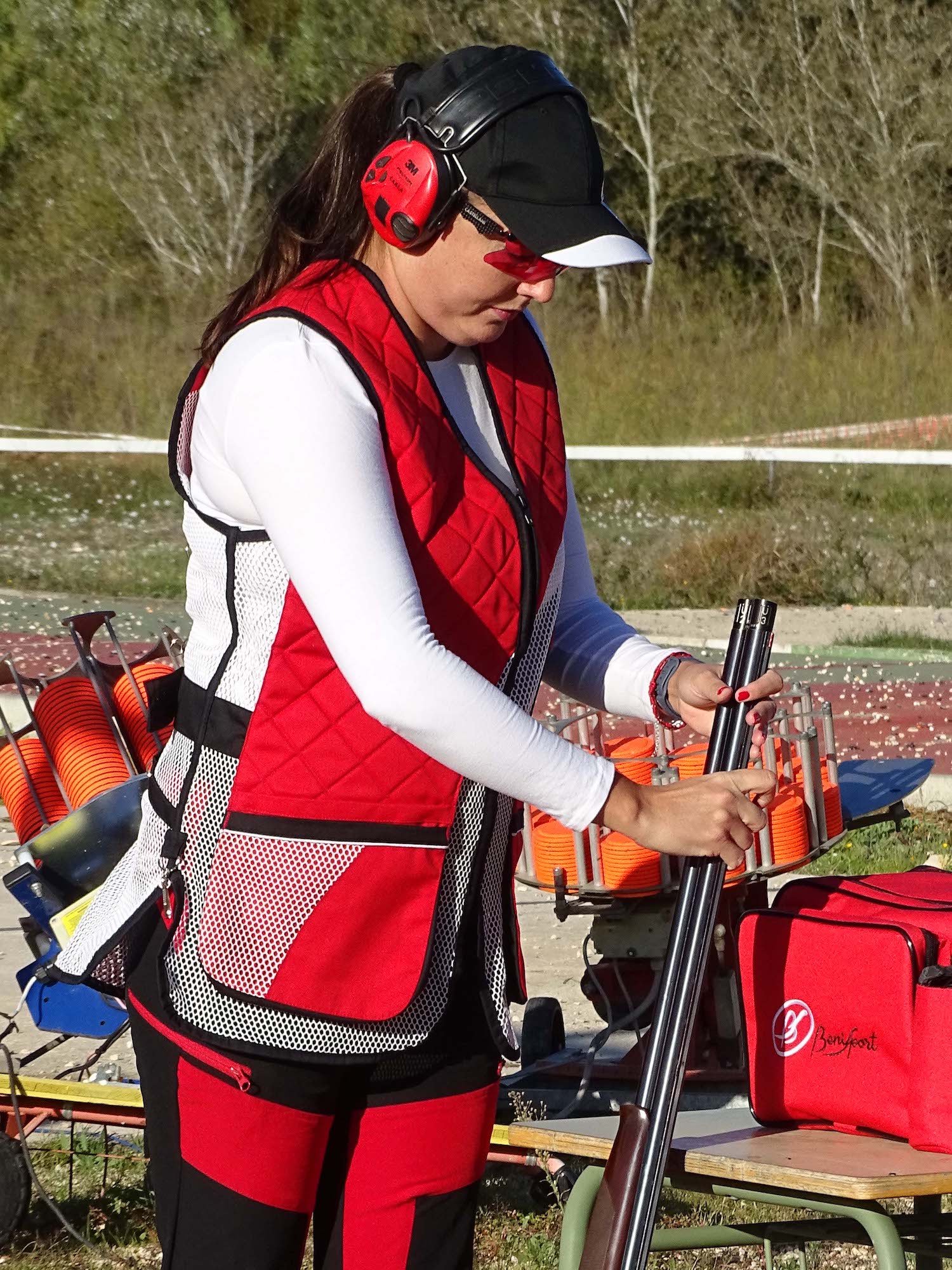 CHALECO DE TIRO “SPORT ROJO”  - Benisport