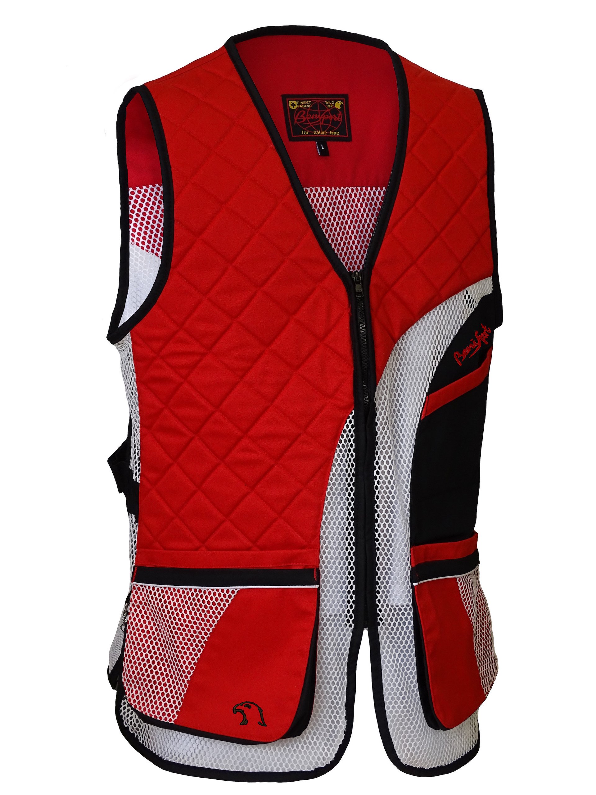 CHALECO DE TIRO “SPORT ROJO”  - Benisport