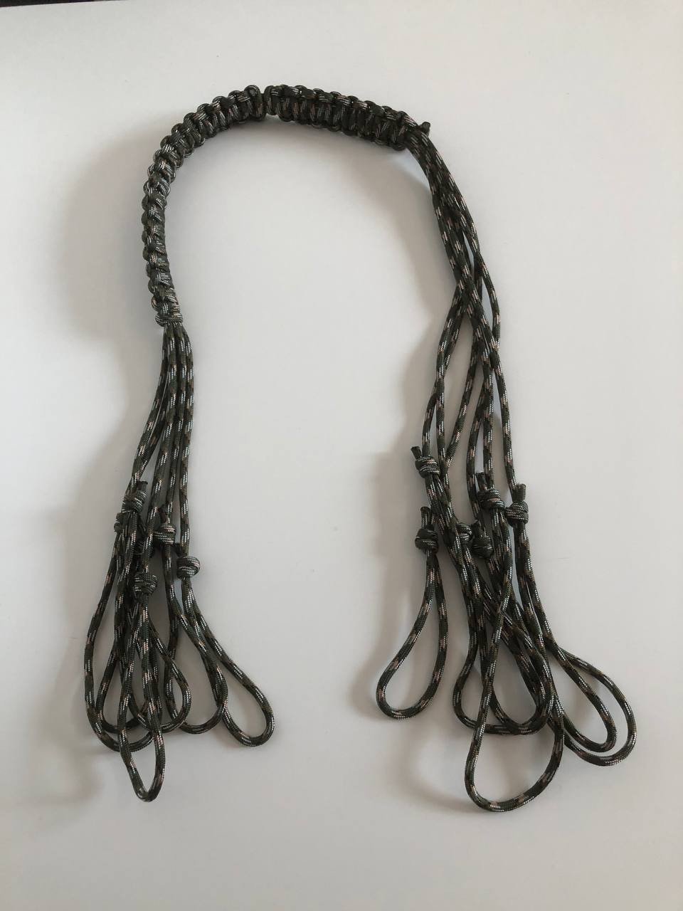PORTACAZA DE PARACORD ARTESANAL