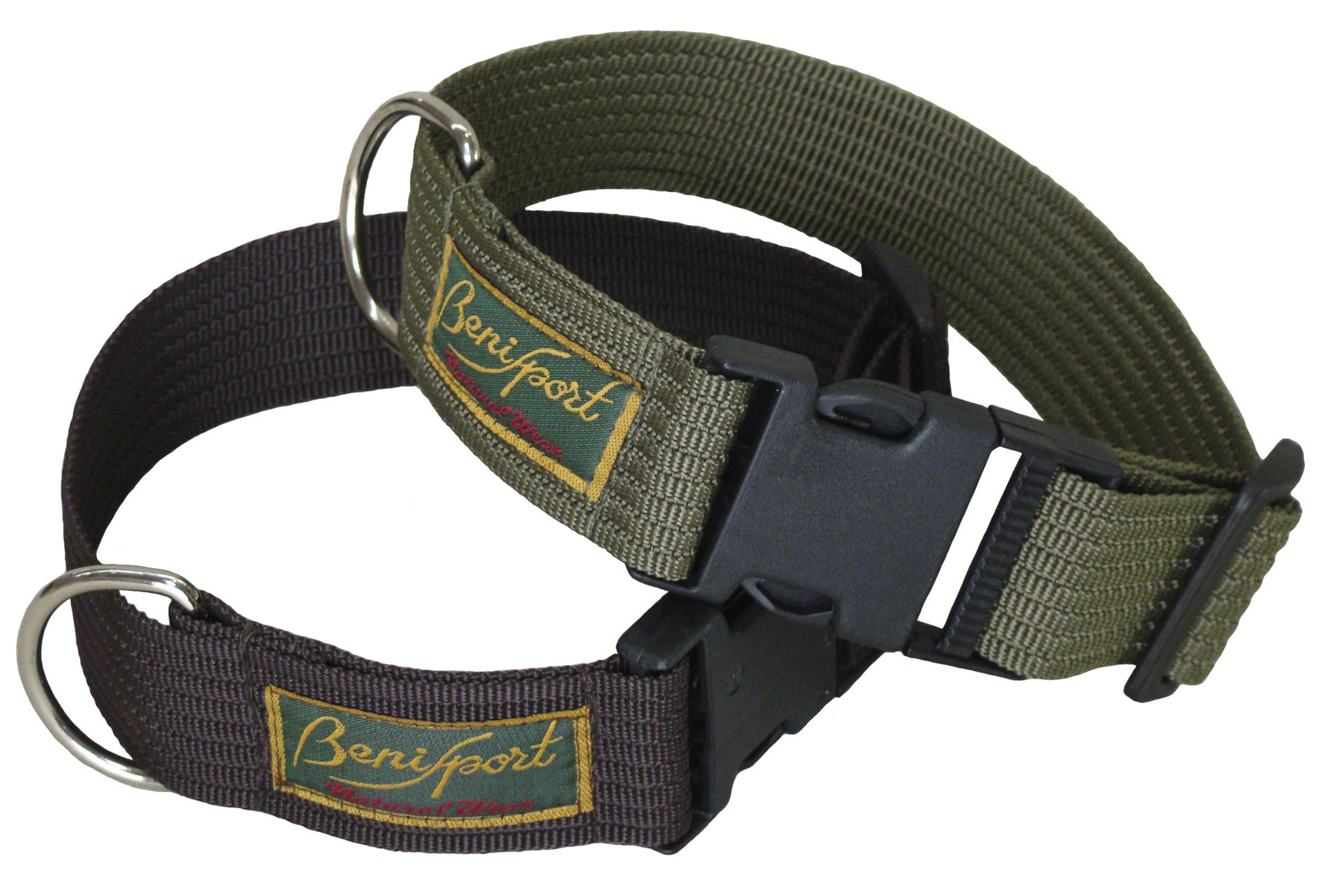 Collar para perros caqui