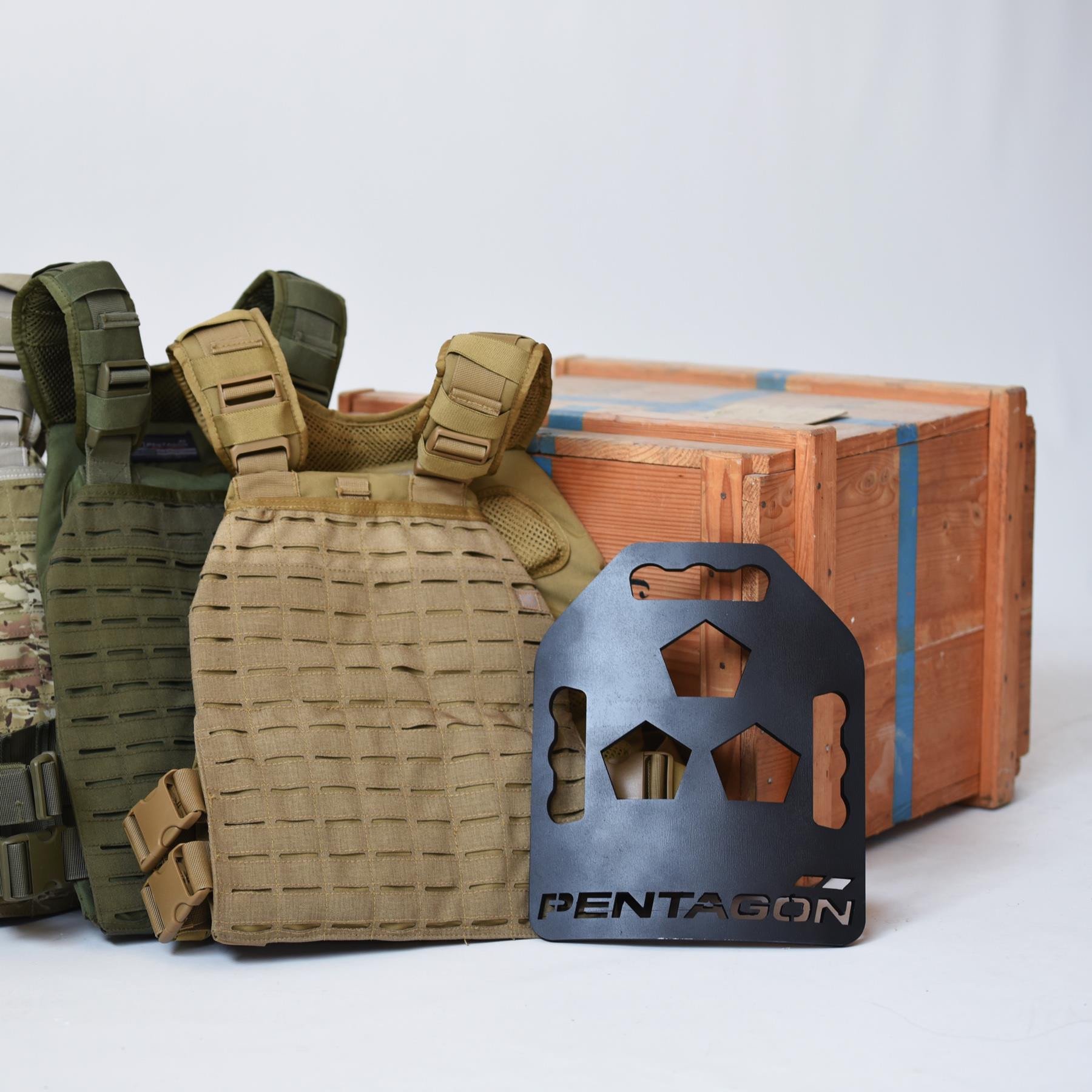 (3kg) Lastre para chalecos tacticos | Metallon™ Tac-Fitness Plate (3kg) | Pentagon® Tactical