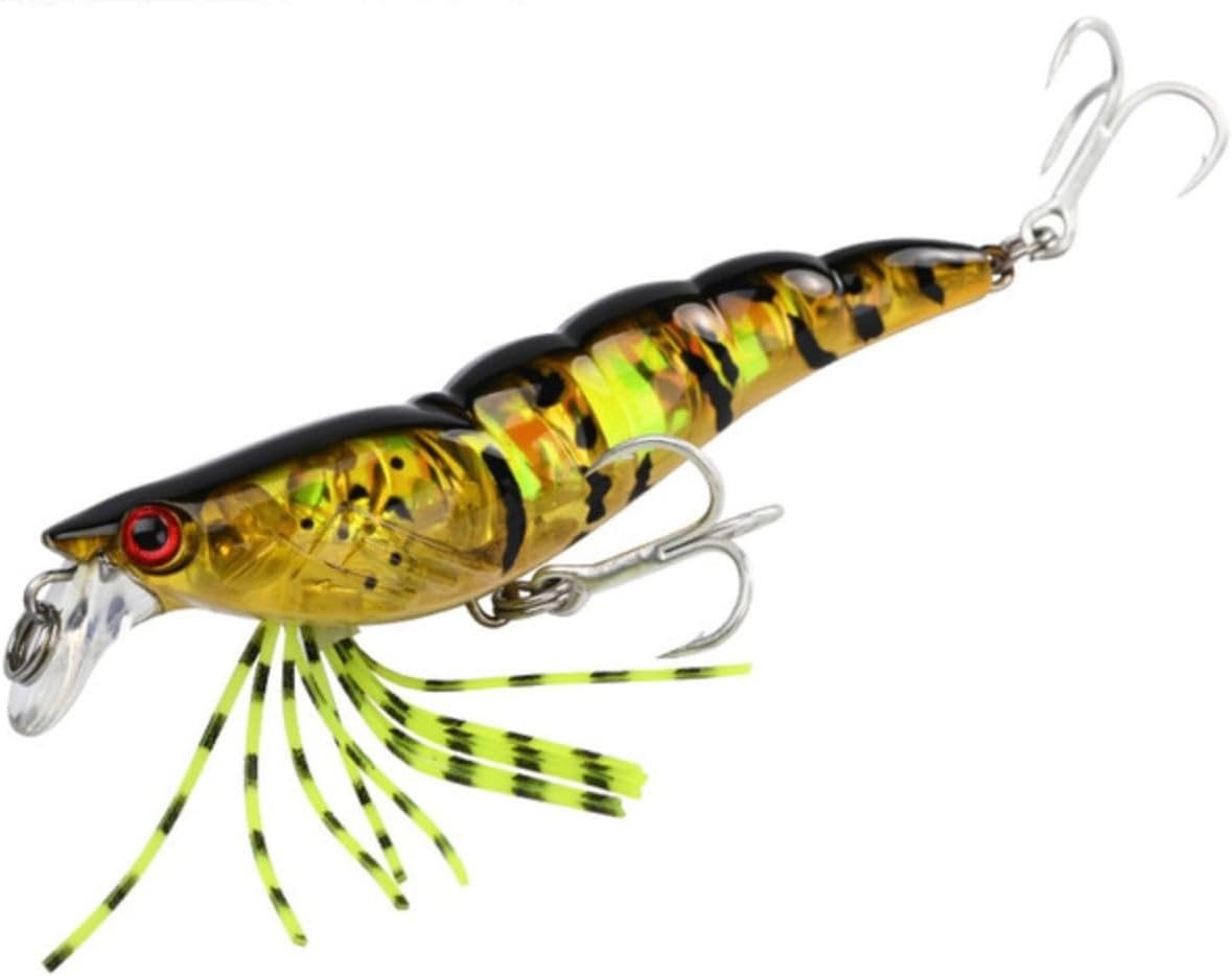 ALLBLUE Señuelo de Pesca Minnow - 70mm - 7g - Color Ambar - Cebo Artificial de hundimiento Lento