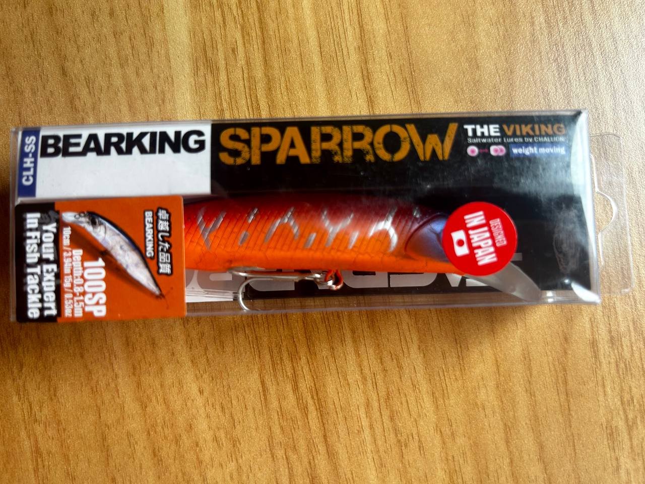 BEARKING - Color Naranja - Señuelo japones - 10cm - 15gr