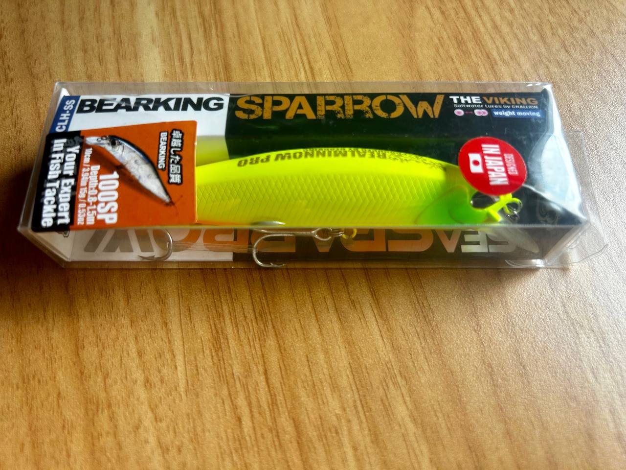 BEARKING - Color Amarillo - Señuelo japones - 10cm - 15gr