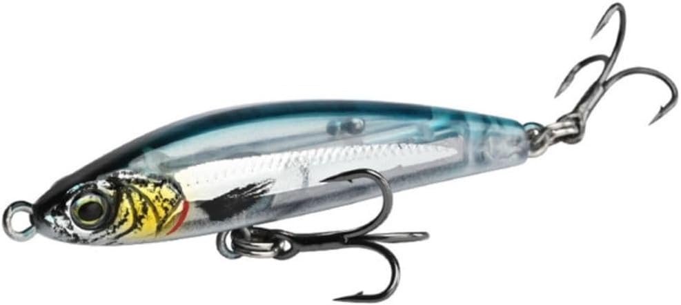 BLUX Señuelo de Pesca para lubina - 50mm - 8gr - Color Azul