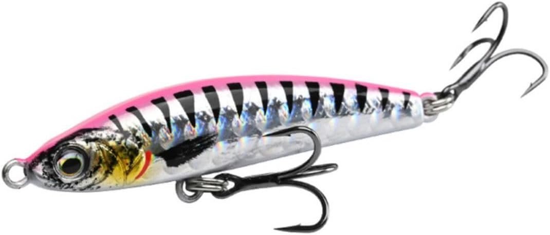 BLUX Señuelo de Pesca para lubina - 50mm - 8gr - Color Rosa