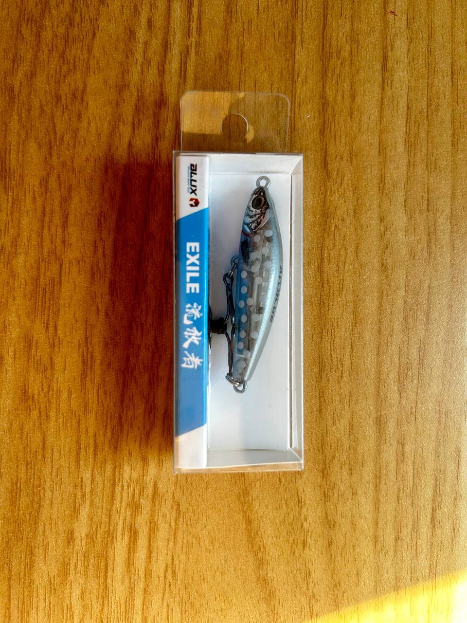 BLUX Señuelo de Pesca para lubina - 50mm - 8gr - Color Gris
